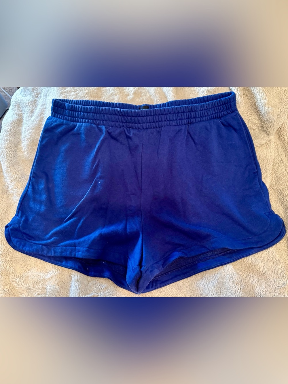 GAP Royal Blue Elastic-Waist Athletic Shorts